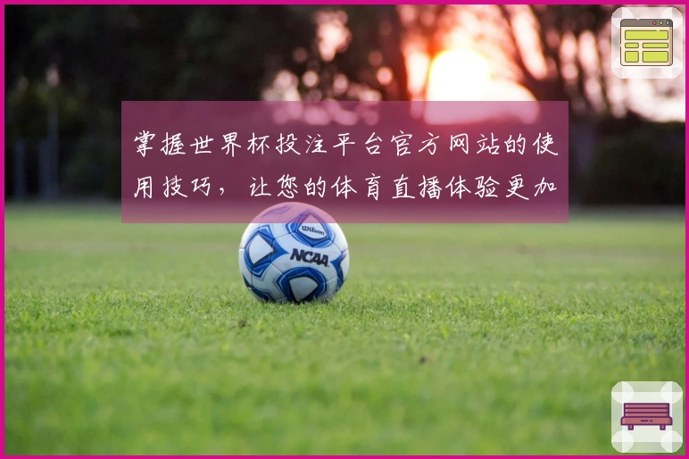 掌握世界杯投注平台官方网站的使用技巧，让您的体育直播体验更加畅快